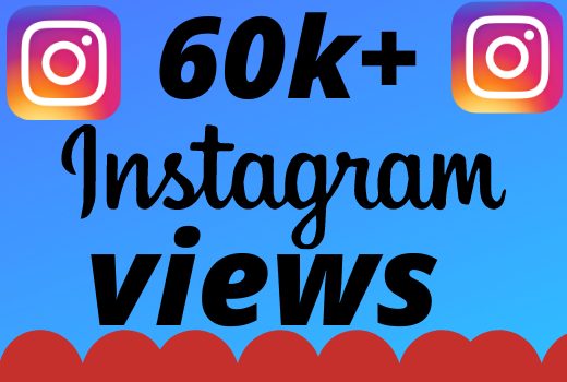 I will add 60000+ real and organic  Instagram views for your business