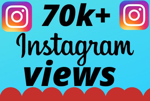 I will add 70000+ real and organic  Instagram views for your business