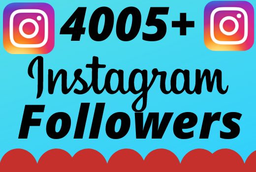 I will add 4005+ real and organic  Instagram followers for your business