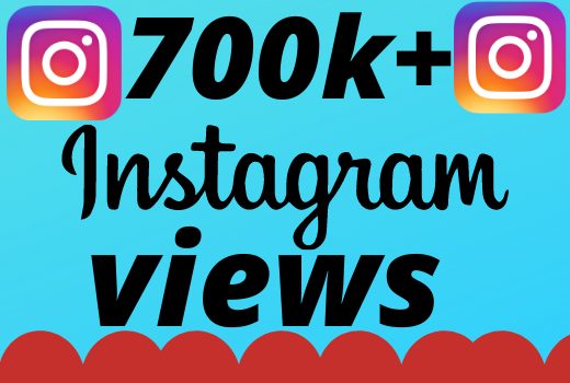 I will add 700000+ real and organic  Instagram views for your business