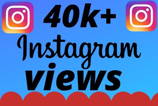 I will add 40000+ real and organic  Instagram views for your business