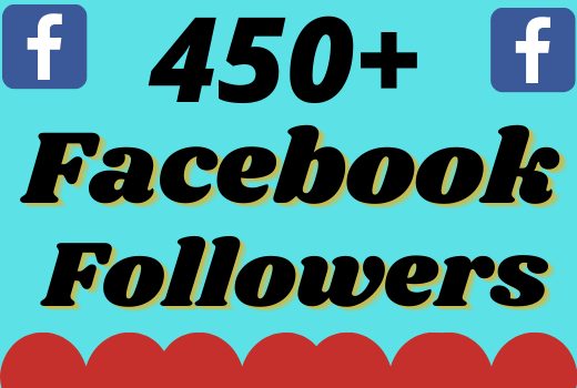I will add 450+ real and organic Facebook followers