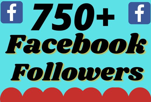 I will add 750+ real and organic Facebook followers