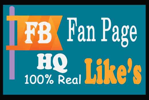 Get 1500+ Facebook Fan Page Likes 100% Real, HQ Lifetime Guarantee