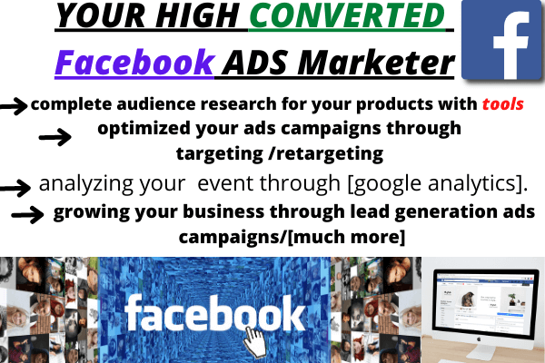 Increase your conversion with  Facebook ads/google ads to complete tracking and proven strategy.