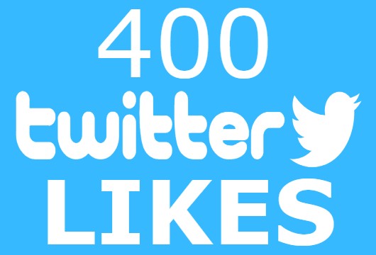 400 twitter post likes INSTANT