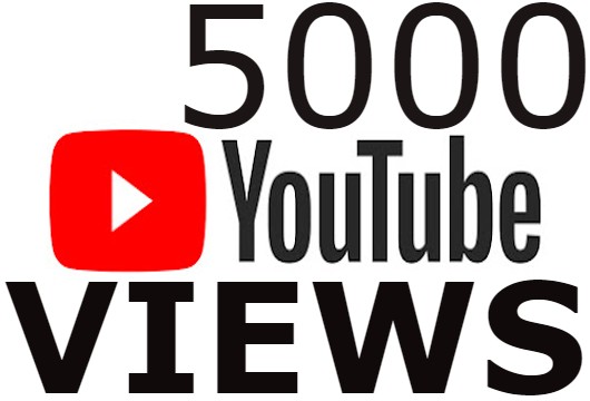 i will send you 5000 YouTube Views