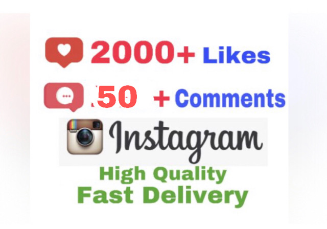 Get 2000+ Likes and 20+ comments with 500+ followers on Instagram Post & Profile . Non drop guaranteed.