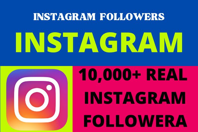 I will Provide 10,000+ Real Instagram Followers