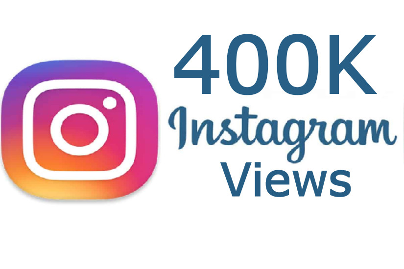 400K Instagram Real Video Views fast delivery