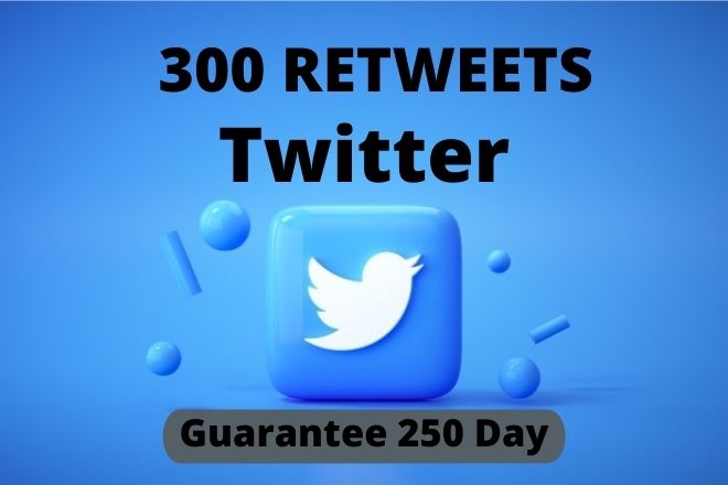 I will add 300 high-quality retweets to your Twitter. Guarantee