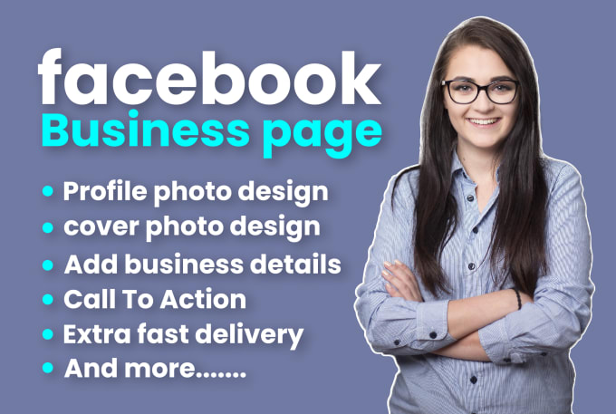 I will do facebook business page creation , fb fan page setup , banner , cover design