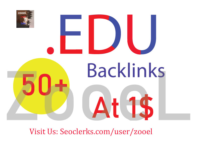 Create 50+. EDU High DA Backlinks – Top Ranking On Google