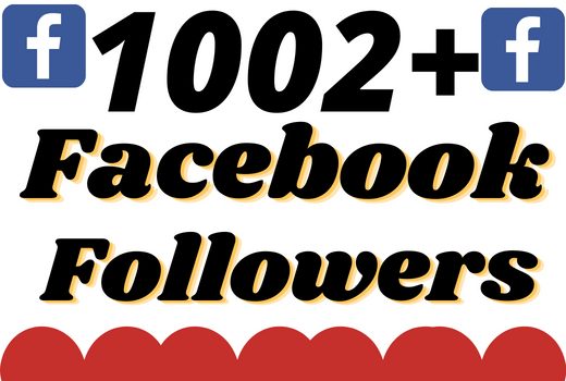 I will add 1002+ real and organic Facebook followers