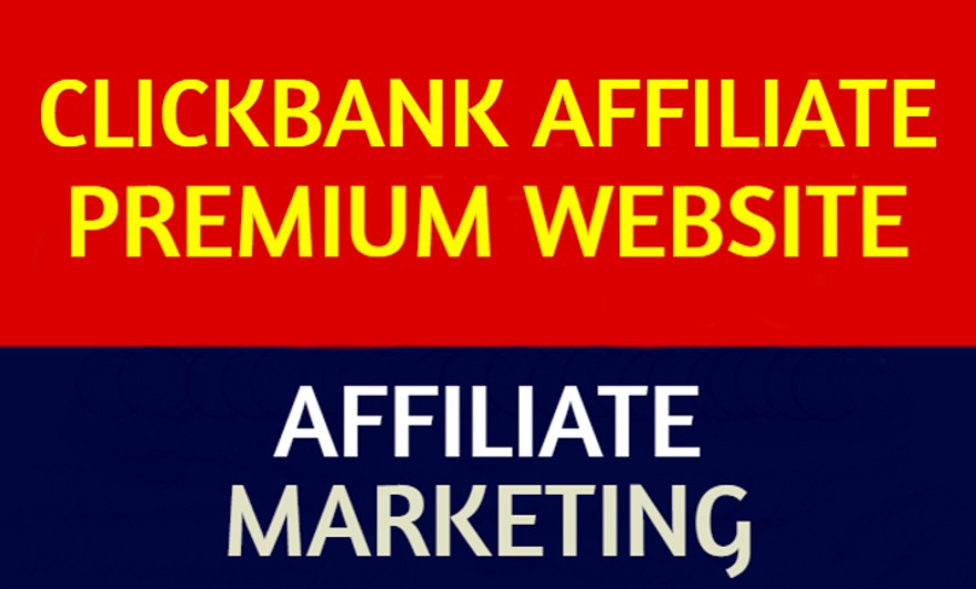I will build Clickbank Affiliate Website to Earn Money Online