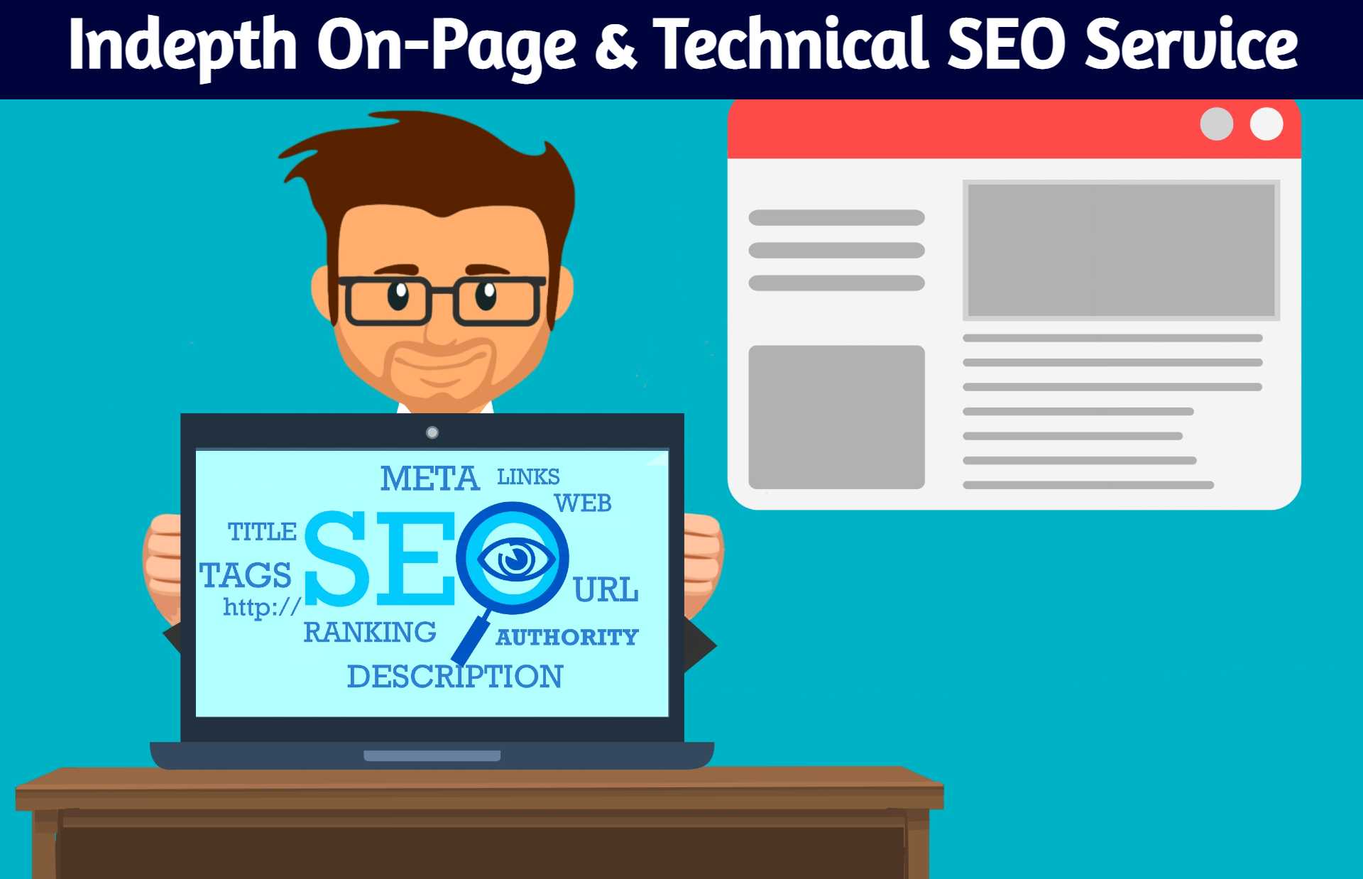 I will do in depth On Page SEO and Technical SEO of your Website