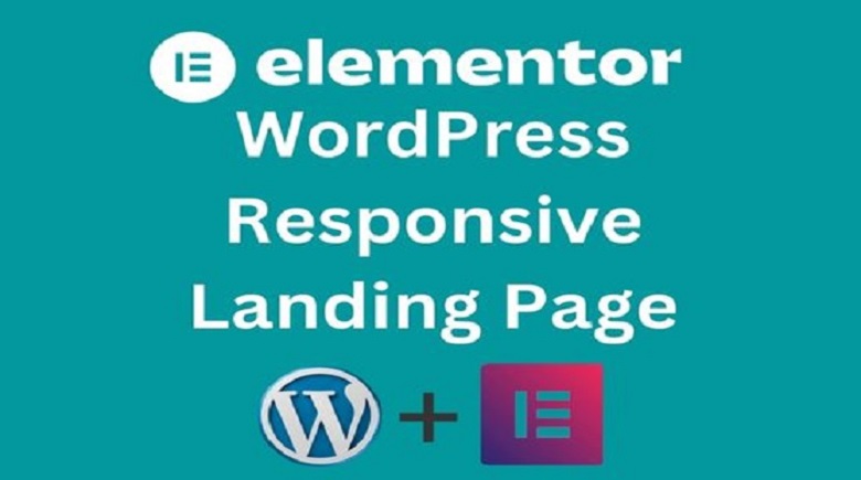 I will design and create a responsive WordPress landing page with Elementor pro