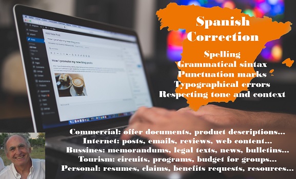I will review and correct your texts in native Spanish