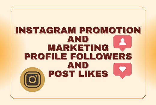 500 Instagram followers and 500 likes | Instagram promotion and marketing
