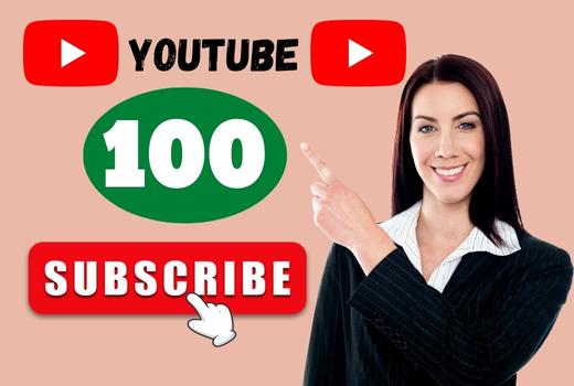 100 Youtube Subscribers nondrop lifetime guaranteed