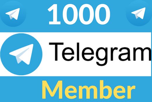 I will give 1000 Telegram Member  Instant natural and organic, Non-drop & lifetime guaranteed.