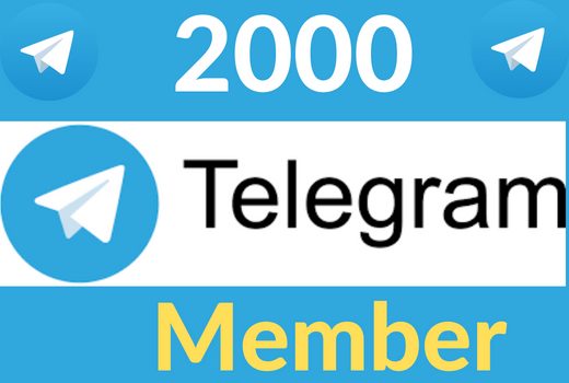Get a lifetime guaranteed 2000 telegram channel member non-drop