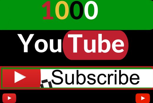 You will get 1000 HQ real and active YouTube subscribers lifetime guaranteed