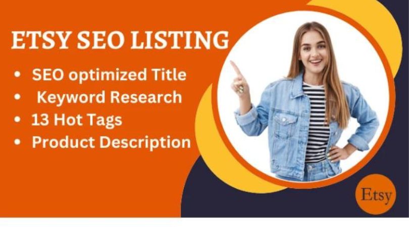 I will do etsy SEO title tags to rank listings and increase sales