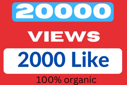 Buy 20000 Instagram video views or 2000 like