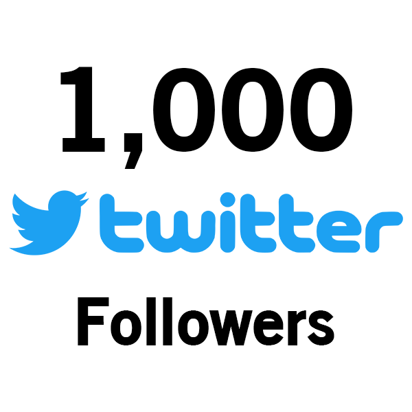Get 1000+ Twitter Followers, Non-drop and Permanent Life Time