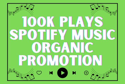 100000 Plays Organic Spotify Music Viral Promotion