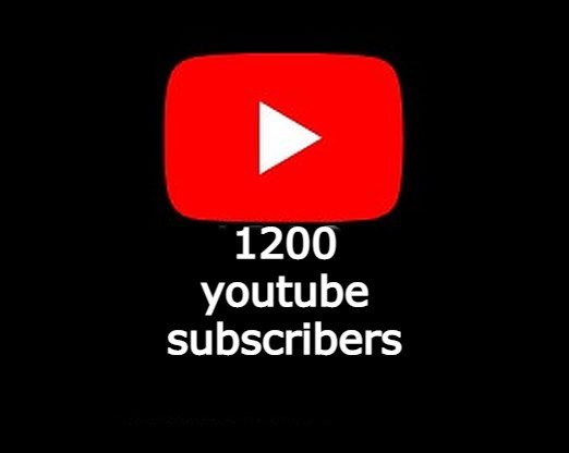 1200 youtube subscribers non drop and real organic with Lifetime Guarantee