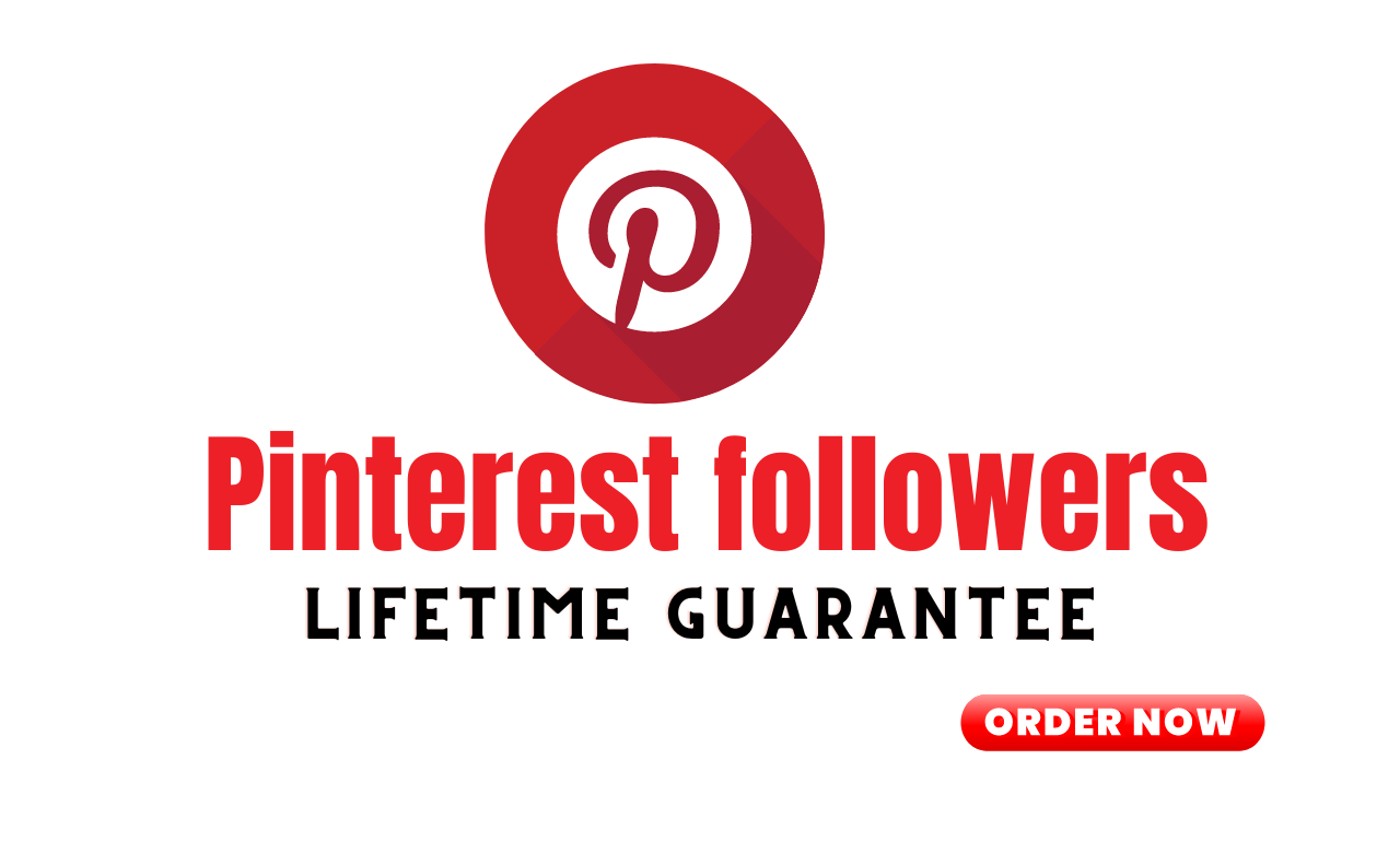1000 Real Pinterest Followers. Lifetime Guarantee