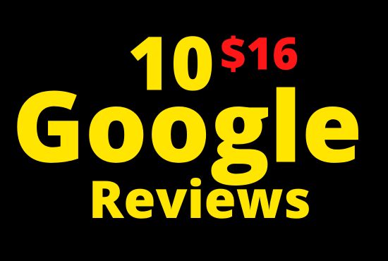 I will Provide 10 Google Permanent Reviews | Grow your Map