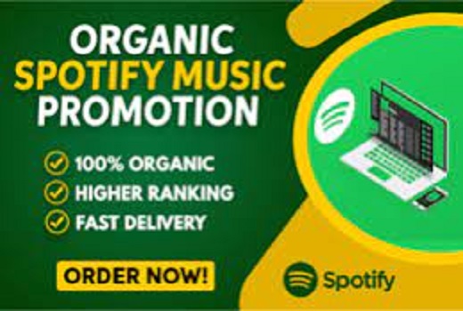 I will do Boost Your Spotify Plays with Organic Promotion