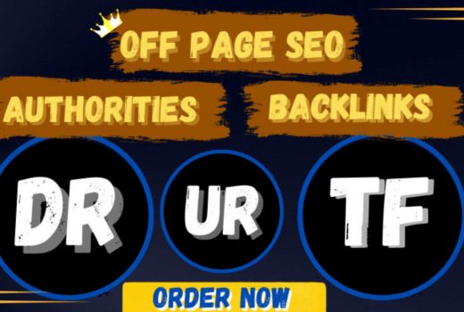 Increase domain rating DR 50+ UR rating 80+ majestic trust flow TF 30+