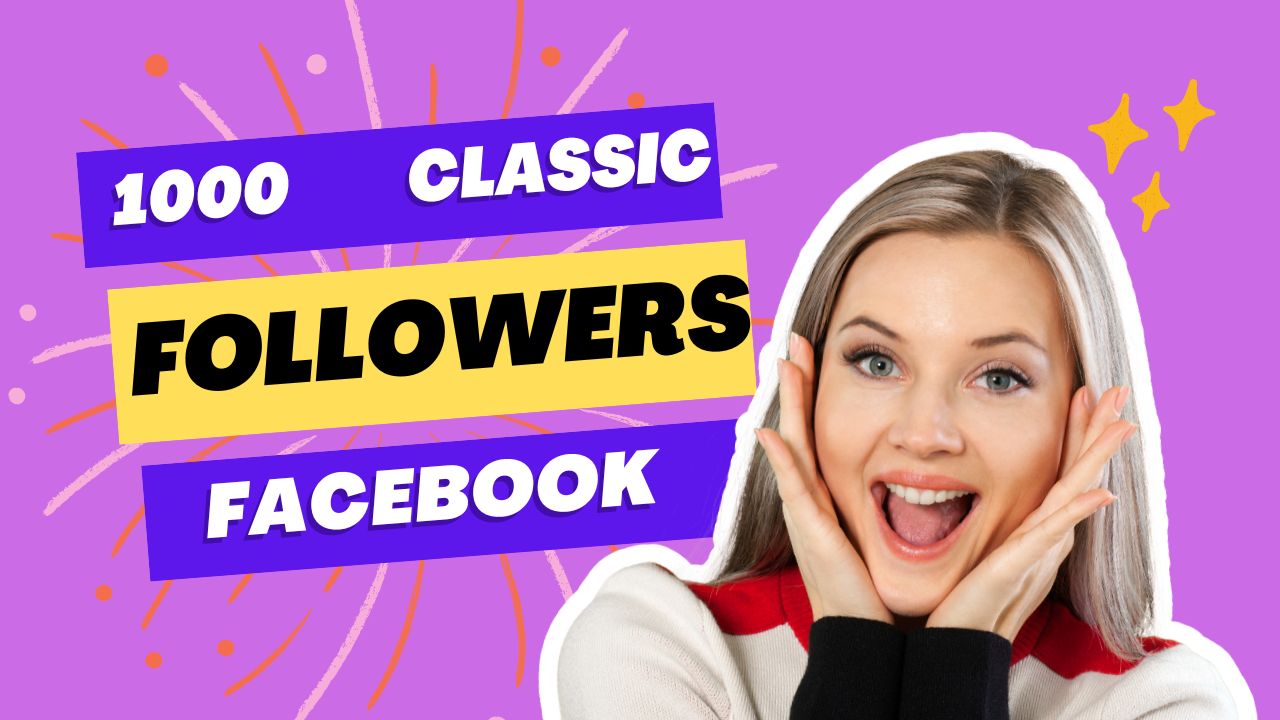 1000 Classic Facebook Page likes + followers (REAL-NON DROP)