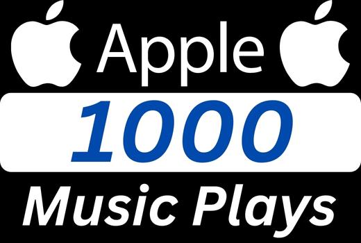 1000 Apple Music Premium Plays [HIGH PAYING ROYALTIES] [Permanent]
