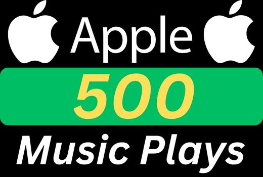 500 Apple Music Premium Plays [HIGH PAYING ROYALTIES] [LIFETIME GUARANTEED]