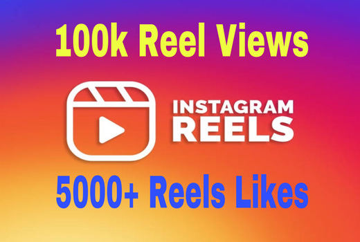 Add 100k Reels Views & 5000+ Reels Likes on Instagram Reels . Best Quality & Fast Delivery!