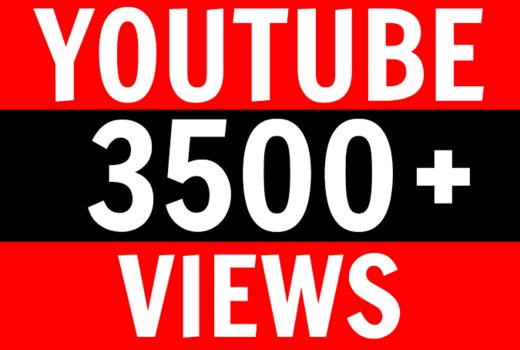 Get 3500+ YouTube views & 200+ Likes . Non drop guaranteed.