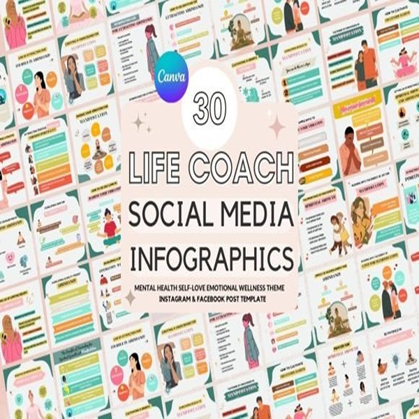 Life Coach Social Media Post Templates
