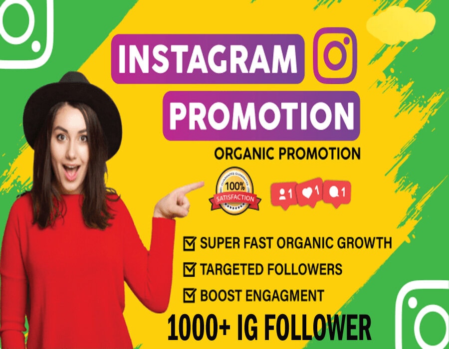 High Quality 1000+ Instagram profile/account follower from real Instagram audience