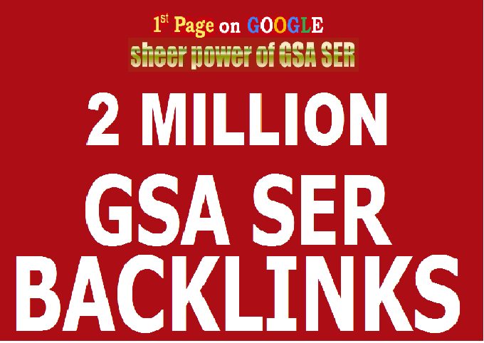 I will build 2 Million Forum Profile Links for your website or any of your tiered backlinks.