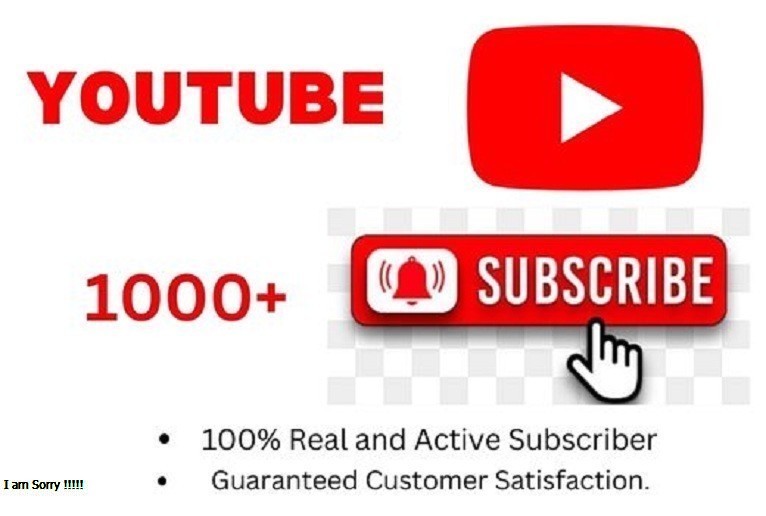 I will do YouTube videos and get 1000 organic subscribers. 100%  Real Human, NON-DROP AND PERMANENT