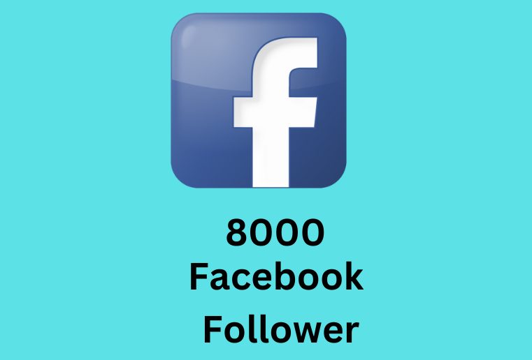 I will provide you 8000Real and organic Facebook Follower