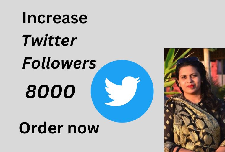 I will provide you 8000 real and organic follower