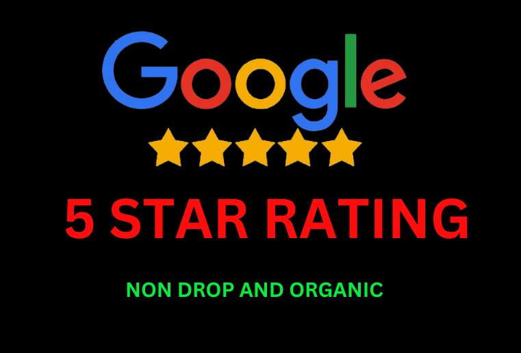 I will Provide 10 Permanent Five Star Google Review on your Website , Non Drop And Organic