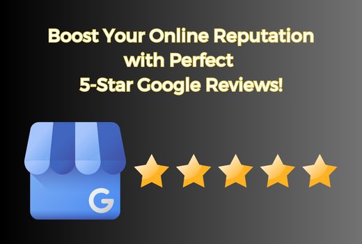 Perfect 5-Star Google Review for your Business in any Language