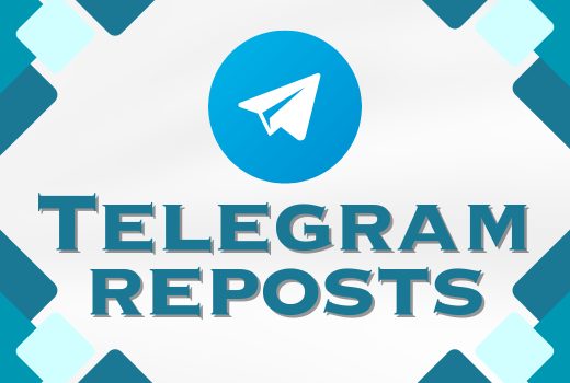 500 Telegram Reposts High-quality